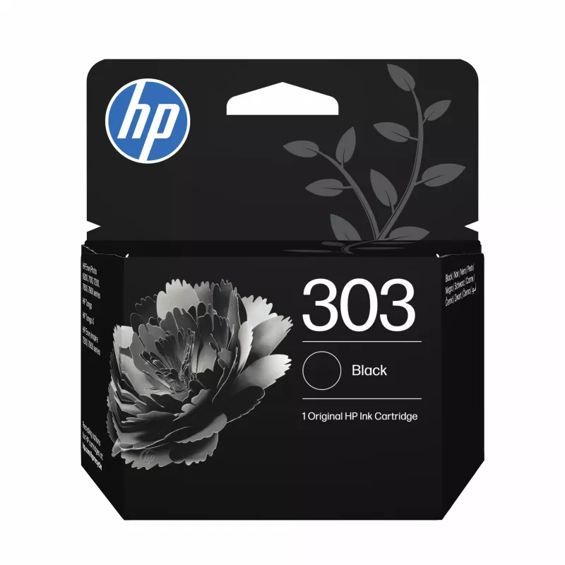 HP 303 juoda originali rašalo kasetė