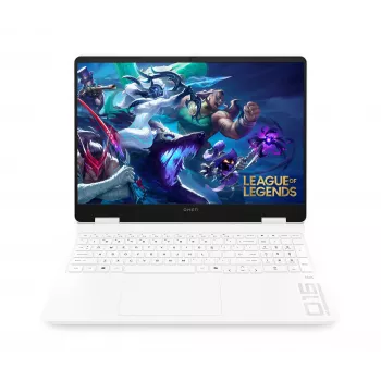 HP Omen 16-am0073nw žaidimų nešiojamasis kompiuteris - Intel Core Ultra 7 255H, 16,1 colio QHD 144Hz, 24GB RAM, 1TB SSD, GeForce RTX 5070, Windows 11 Home, keraminė balta
