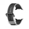 Samsung Misty Band (M/L), skirtas Galaxy Watch9 (Watch8) - juodas fluoroelastomerinis išmaniojo laikrodžio dirželis
