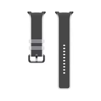 Samsung Misty Band (M/L), skirtas Galaxy Watch9 (Watch8) - juodas fluoroelastomerinis išmaniojo laikrodžio dirželis