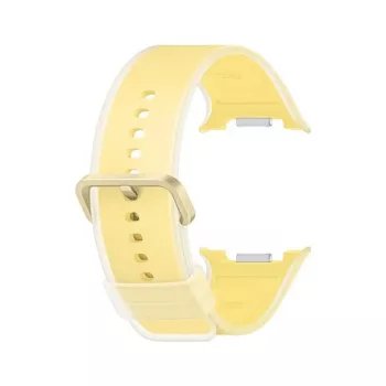 Samsung Misty Band M/L, skirtas Galaxy Watch9 (Watch8) - geltonas fluoroelastomerinis sportinis dirželis