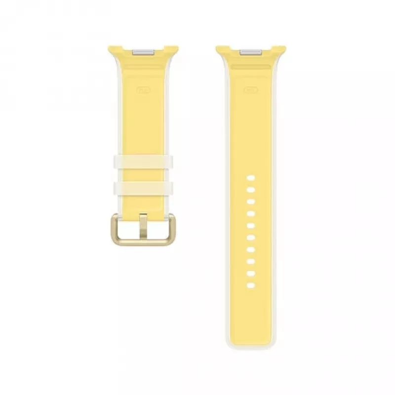 Samsung Misty Band M/L, skirtas Galaxy Watch9 (Watch8) - geltonas fluoroelastomerinis sportinis dirželis