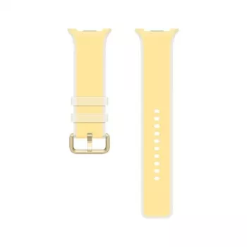 Samsung Misty Band M/L, skirtas Galaxy Watch9 (Watch8) - geltonas fluoroelastomerinis sportinis dirželis