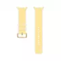 Samsung Misty Band M/L, skirtas Galaxy Watch9 (Watch8) - geltonas fluoroelastomerinis sportinis dirželis