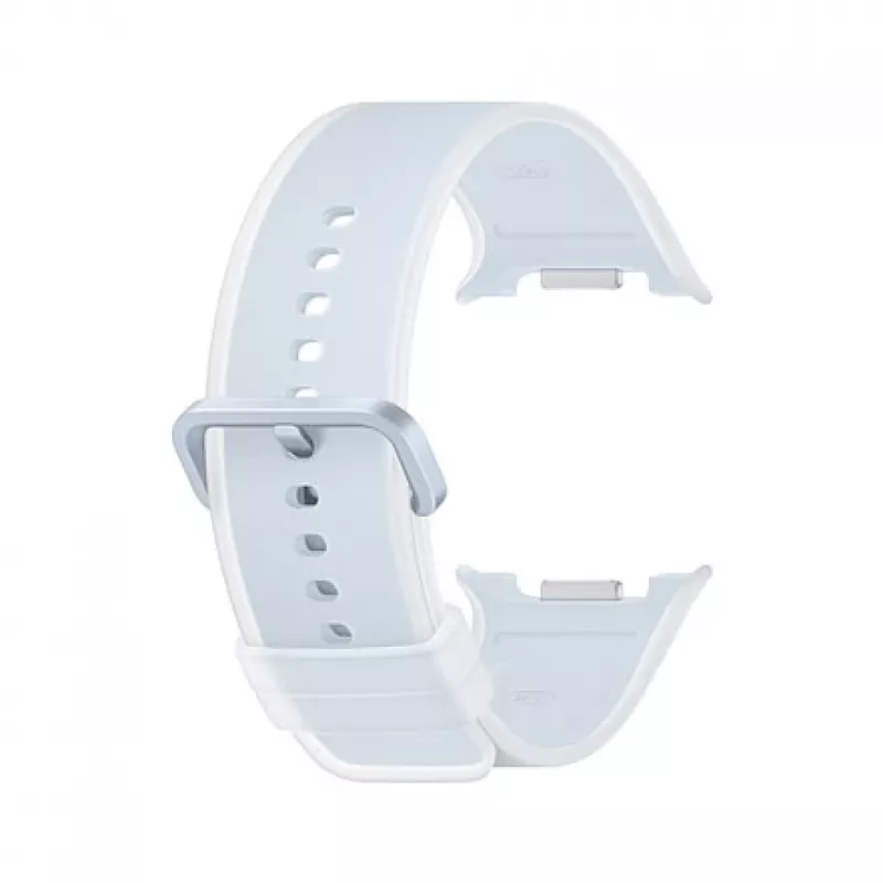 Samsung Misty dirželis M/L mėlynas, skirtas Galaxy Watch8 ir Watch9 - fluoroelastomeras, 20mm, sagtimi