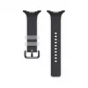 Samsung Misty dirželis (S/M), skirtas Galaxy Watch9 (Watch8) – juodas fluoroelastomerinis išmaniojo laikrodžio dirželis