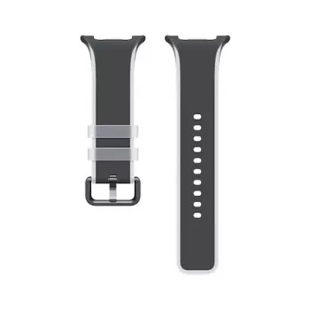 Samsung Misty dirželis (S/M), skirtas Galaxy Watch9 (Watch8) – juodas fluoroelastomerinis išmaniojo laikrodžio dirželis