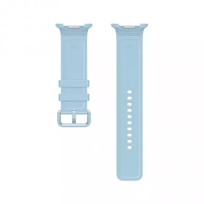 Samsung Galaxy Watch9 Sport juosta M/L mėlyna, fluorokaučiuko dirželis, tinka Watch8 ir Watch9