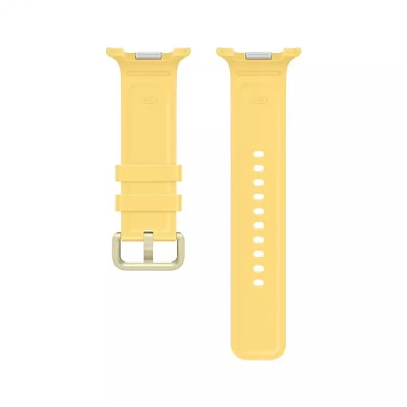 Samsung Sport Band S/M, skirtas Galaxy Watch9 (Watch8) - geltonas fluoroelastomeras