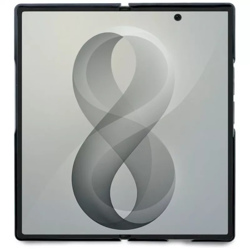 Guess Big 4G Logo PU dėklas, skirtas Samsung Galaxy Z Fold 8 Ultra – rožinis