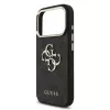 GUESS 4G Big Classic Logo dėklas, skirtas iPhone 18 Pro Max / 17 Pro Max - juodas ir auksinis