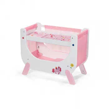 ZAPF CREATION BABY born Unicorn lovytė prie lovos lėlėms iki 43 cm