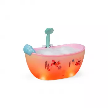 ZAPF CREATION BABY born vonelė su veikiančiu dušu, šviesomis ir garsais – lėlių vonios žaidimų rinkinys 43 cm lėlėms