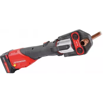 ROTHENBERGER ROMAX 4000 Basic Set su 2.0 Ah ir 4.0 Ah baterijomis, 18V belaidžiu presavimo įrankiu, 32 kN, CAS sistema, ROCASE