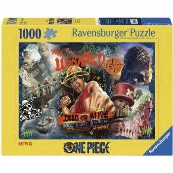 RAVENSBURGER Dėlionė One Piece - Adventure Awaits! (1000 dalių)