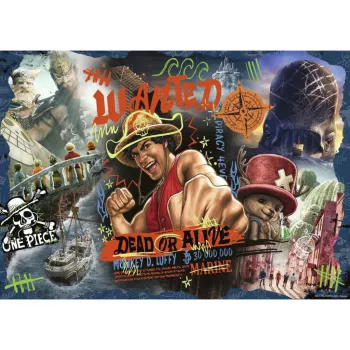 RAVENSBURGER Dėlionė One Piece - Adventure Awaits! (1000 dalių)