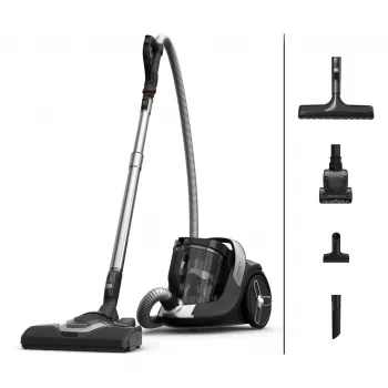 Rowenta Green Force Cyclonic Effitech+ RO7C66 belaidis lazdelinis dulkių siurblys su Flex technologija ir Aqua antgaliu