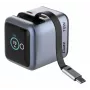 Verbatim Mini GaN 70W įkroviklis su įtraukiamu USB-C laidu