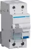 Hager ADC910D RCBO 2P 10A 30mA AC tipo liekamosios srovės grandinės pertraukiklis su apsauga nuo viršsrovių