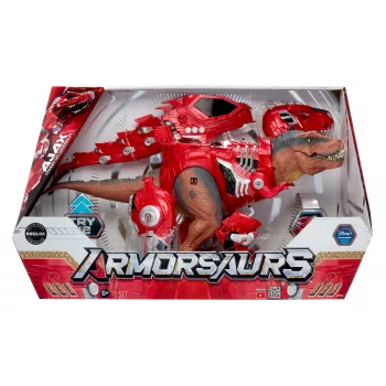 MGA Entertainment Armorsaurs Armor-Up - T-Rex Ajax transformuojama veiksmo figūrėlė