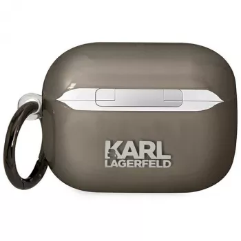 Karl Lagerfeld KLAPHNIKTCK AirPods Pro dėklas juodas Karl Head