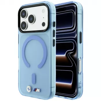BMW M IML matinis MagSafe dėklas, skirtas iPhone 18 Pro / 17 Pro - mėlynas