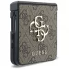 GUESS Big 4G Logo kietas dėklas, skirtas Samsung Galaxy Z Flip4 - ruda