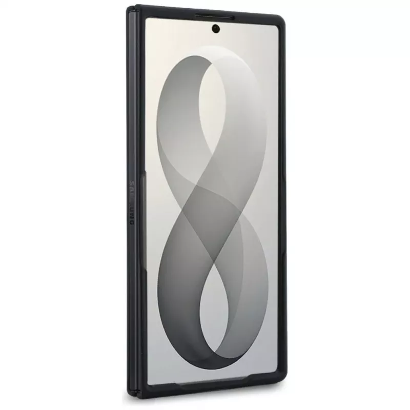 GUESS 4G Classic MagSafe dėklas, skirtas Samsung Galaxy Z Fold 8 Ultra - ruda