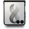 GUESS Big 4G Logo dėklas, skirtas Samsung Galaxy Z Flip 5 - juodas
