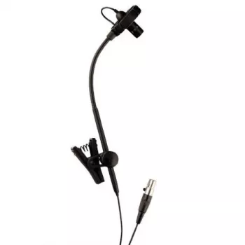 Prodipe SB21 prisegamas instrumentinis mikrofonas su išankstiniu stiprintuvu, kondensatorinis, kardioidinis, XLR, juodas