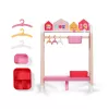 ZAPF CREATION BABY born drabužių stovas lėlėms su dėžėmis ir pakabomis