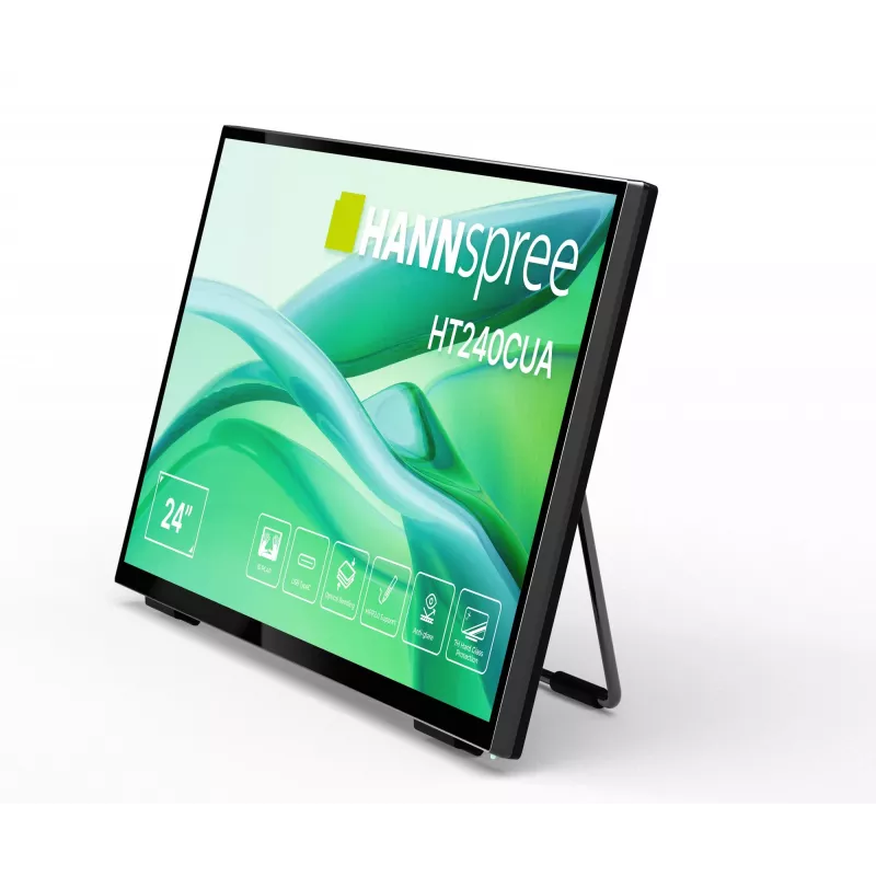 DRUGO Monitorius Hannspree HT240CUA 23,6 colio Full HD VA jutiklinis monitorius - juodas