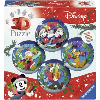 Ravensburger 3D Puzzleball Disney Kalėdinis rutulys (2 x 27 dalių)