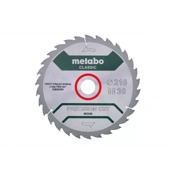 Metabo 628062000 Precision Cut Classic diskinis pjūklo diskas 216mm x 30mm x 40T