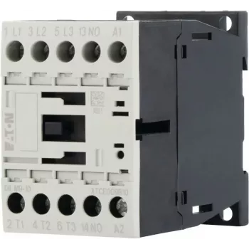 Eaton DILM9-10 24 V DC 3-polių galios kontaktoriai, 9 A AC-3, 4 kW, 1 NO pagalbinis kontaktas
