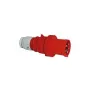 BALS CEE pramoninis kištukas 5 polių 63A 400V IP44 6h Multi-Grip tiesus raudonas 2155