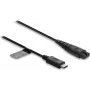 Delock USB Type-C™ įkrovimo laidas 5 V elektriniams skustuvams, suderinamas su Hatteker RFC-588 - atsarginis skustuvo įkrovimo laidas 1,2 m