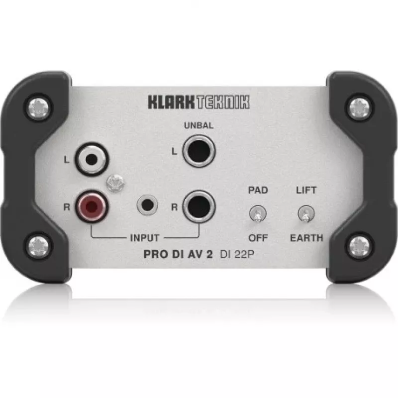 Klark Teknik DI 22P pasyvi stereo DI dėžutė