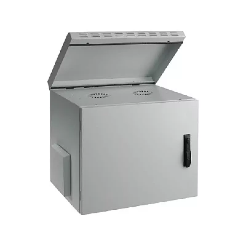 EFB 19 inch sieninis spintos 9U gylis 450mm IP55 surinktas RAL7035 pilka