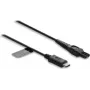 Delock USB Type-C įkrovimo laidas 15 V elektriniams skustuvams, suderinamas su Philips OneBlade Pro 360 HQ7 HQ8 HQ9 serijomis, pakaitinis laidas 1 m
