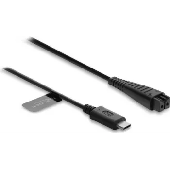 Delock USB Type-C™ įkrovimo laidas 4,8 V elektriniams skustuvams, suderinamas su Panasonic ES-LV97, ES-LA63 - atsarginis skustuvo įkrovimo laidas 1,5 m