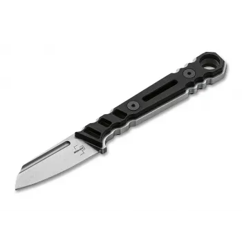 Böker Plus Ylvi fiksuoto peilio ašmenų peilis - D2 plienas, Micarta rankena, Kydex makštis, 65 mm ašmenys