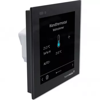 Homematic IP Glasdisplay - plus (HmIP-WGD-PL) išmaniojo namo jutiklinio valdymo ekranas