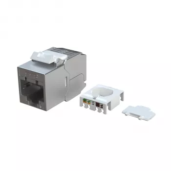 EFB Elektronik E-200130 Keystone Slim/Short Cat.6A ekranuotas cinko liejinio 10G modulis