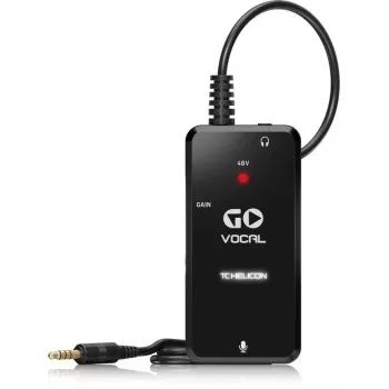 TC Helicon GO Vocal mobilioji mikrofonų sąsaja su XLR įvestimi ir fantominiu maitinimu