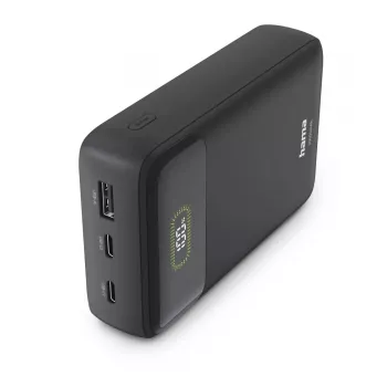 Hama Power Pack PD20 20W 20000 mAh Power Bank su 2x USB-C, USB-A, antracito