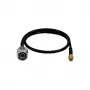LogiLink WL0104 WLAN pynimo laidas, N-Type į RP-SMA, 0,5 m, juodas