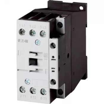 Eaton DILM17-10 galios kontaktoriai, 3 polių, 1 NO pagalbinis, 230 V AC 50 Hz / 240 V AC 60 Hz ritė, 17 A, 7,5 kW