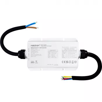 Miboxer LS2-WP vandeniui atsparus IP67 5-in-1 LED valdiklis 2.4G
