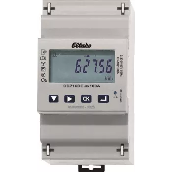 Eltako DSZ16DE-3x100A Trifazis energijos skaitiklis, tiesioginis matavimas, nekalibruotas, 100 A